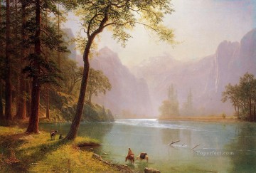 カーンズ・リバー・バレー カリフォルニア州アルバート・ビアシュタットの風景 Oil Paintings
